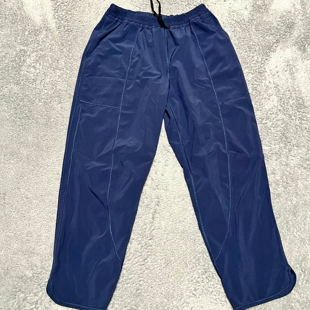 Lululemon Pants Women 6 Blue Final Play Athleisure Sportswear Crossfit W6ANKS